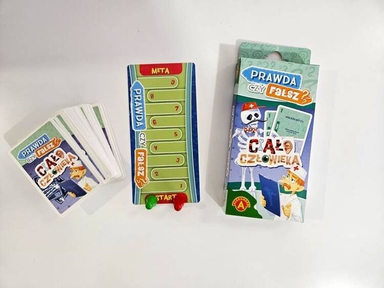 Alexander, Prawda czy fałsz?, Ciało człowieka, gra edukacyjna