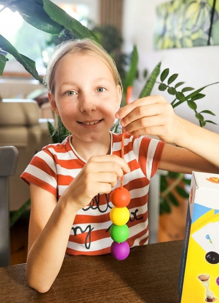 Alexander, Sowa Mądra Głowa, Nawlekaj i nie czekaj, gra edukacyjna