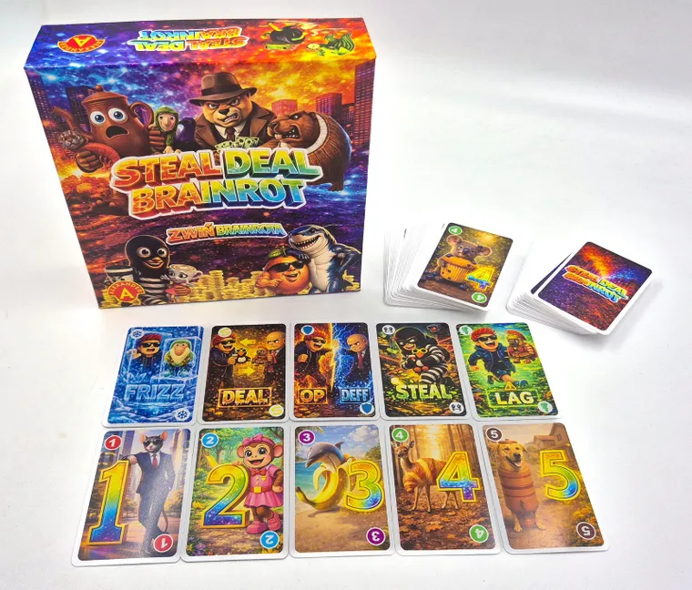 Alexander, Steal Deal Brainrot, Zwiń Brainrota, rodzinna gra karciana