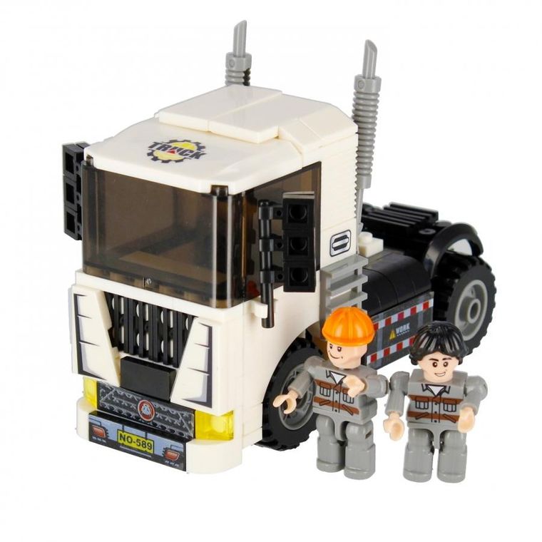 Alleblox, City, Tir, klocki konstrukcyjne, 211 elementów