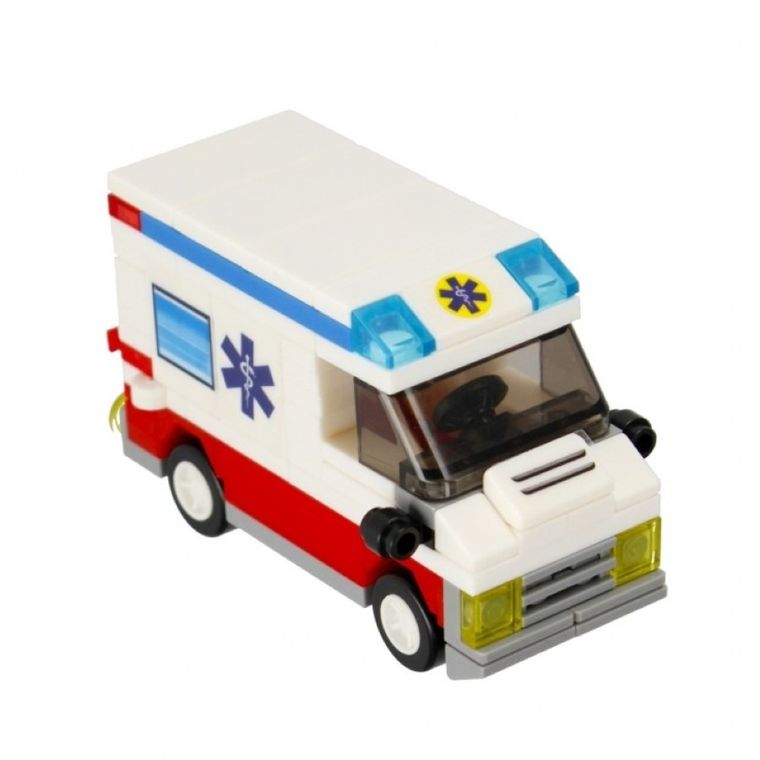 Alleblox, City Vehicles, klocki konstrukcyjne, 102 elementy