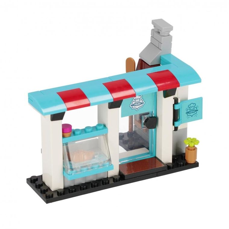 Alleblox, Girl, Cukiernia, klocki konstrukcyjne, 99 elementów