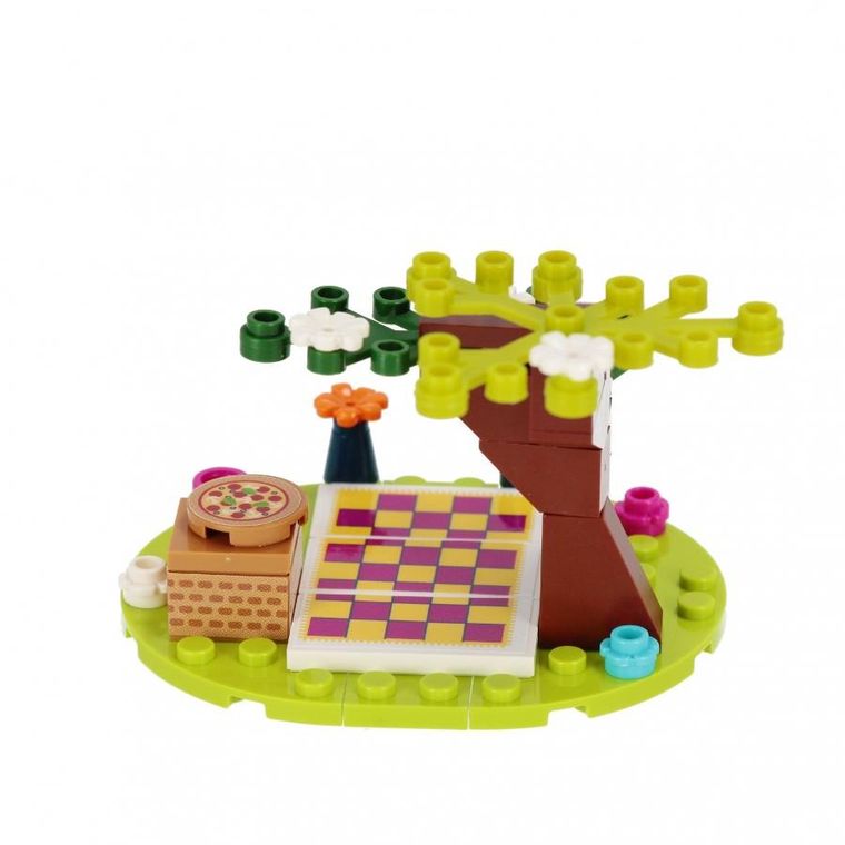 Alleblox, Girl, Piknik, klocki konstrukcyjne, 45 elementów