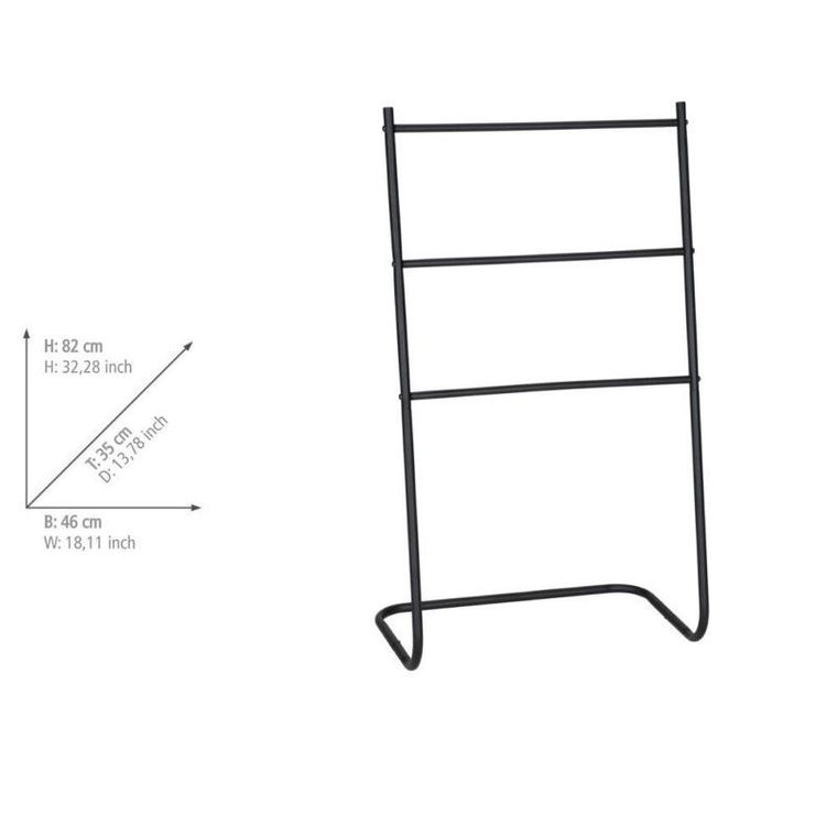 Allstar, metalowy stojak na ręczniki drabinka, Aracena