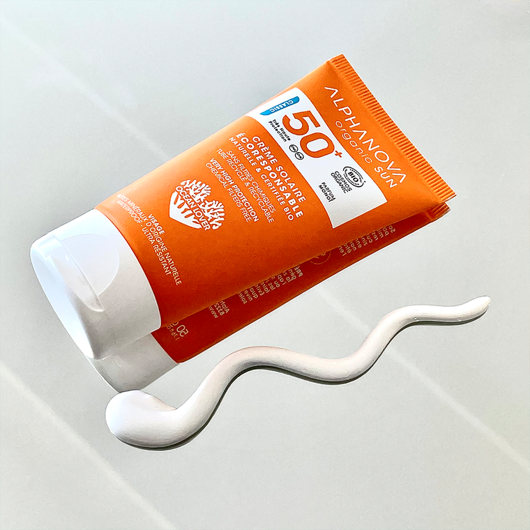 Alphanova Sun, bio krem przeciwsłoneczny, filtr SPF50+, 50 g