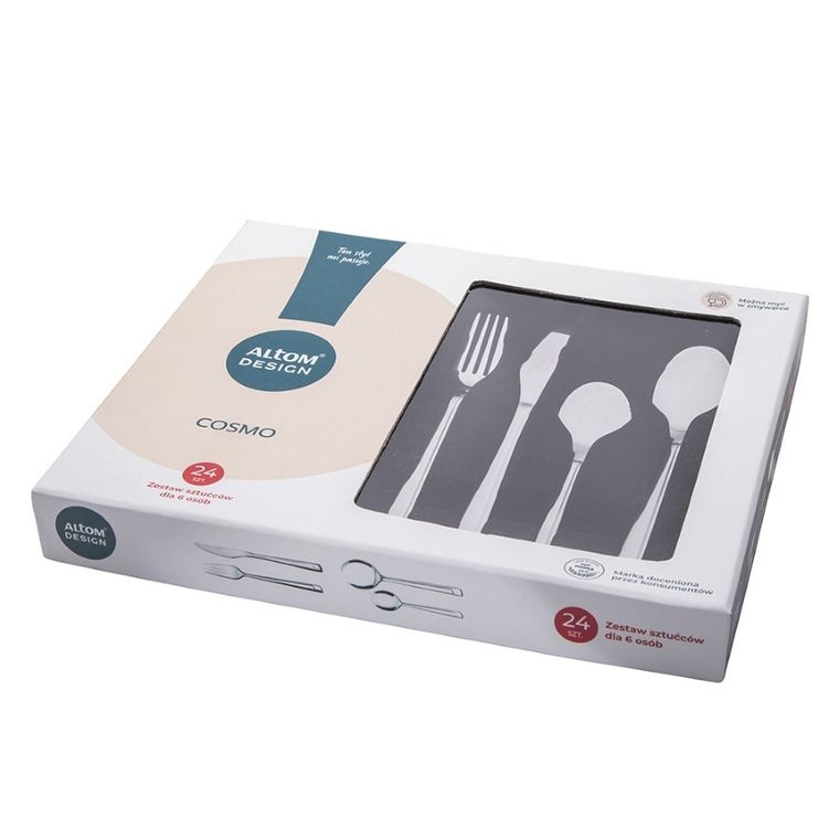 Altom Design, Cosmo, komplet sztućców, 24 szt.