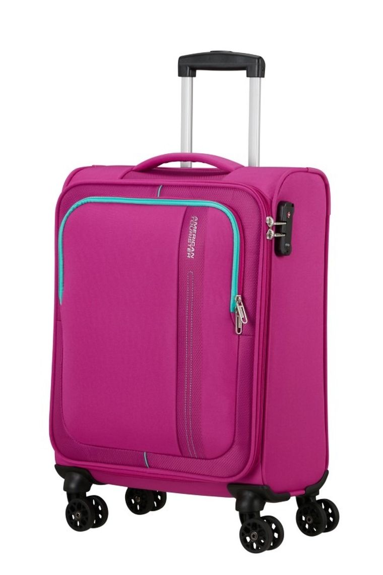 American Tourister, Sea Seeker Spinner, walizka, deep fuchsia, 40-55-20 cm