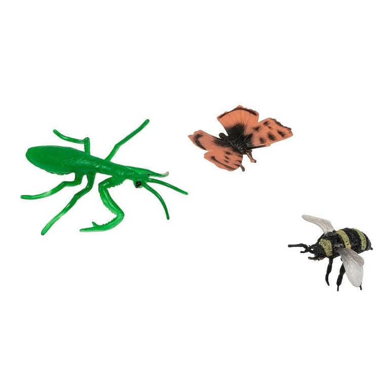 Anek dla dzieci, gady i owady, zestaw figurek