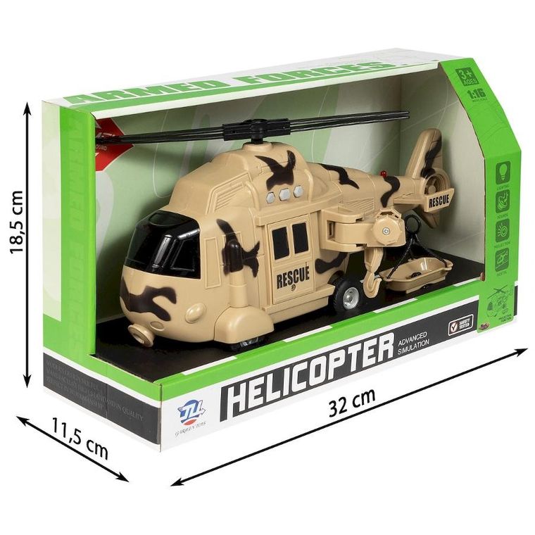 Anek dla Dzieci, helikopter, pojazd interaktywny