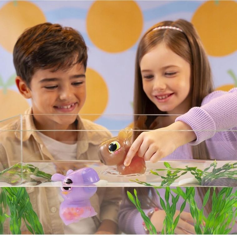 Animagic, Let's Glo Capybara, figurka interaktywna, brązowa