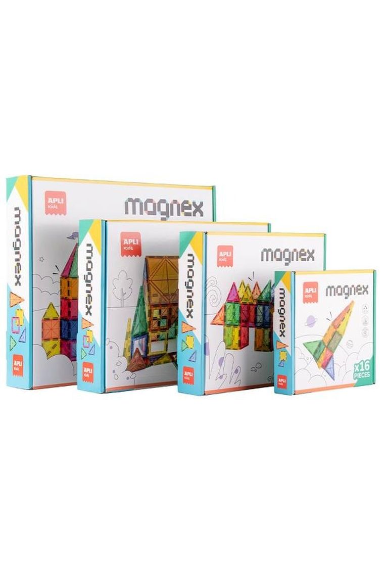Apli Kids, Magnex, klocki magnetyczne, 60 elementów