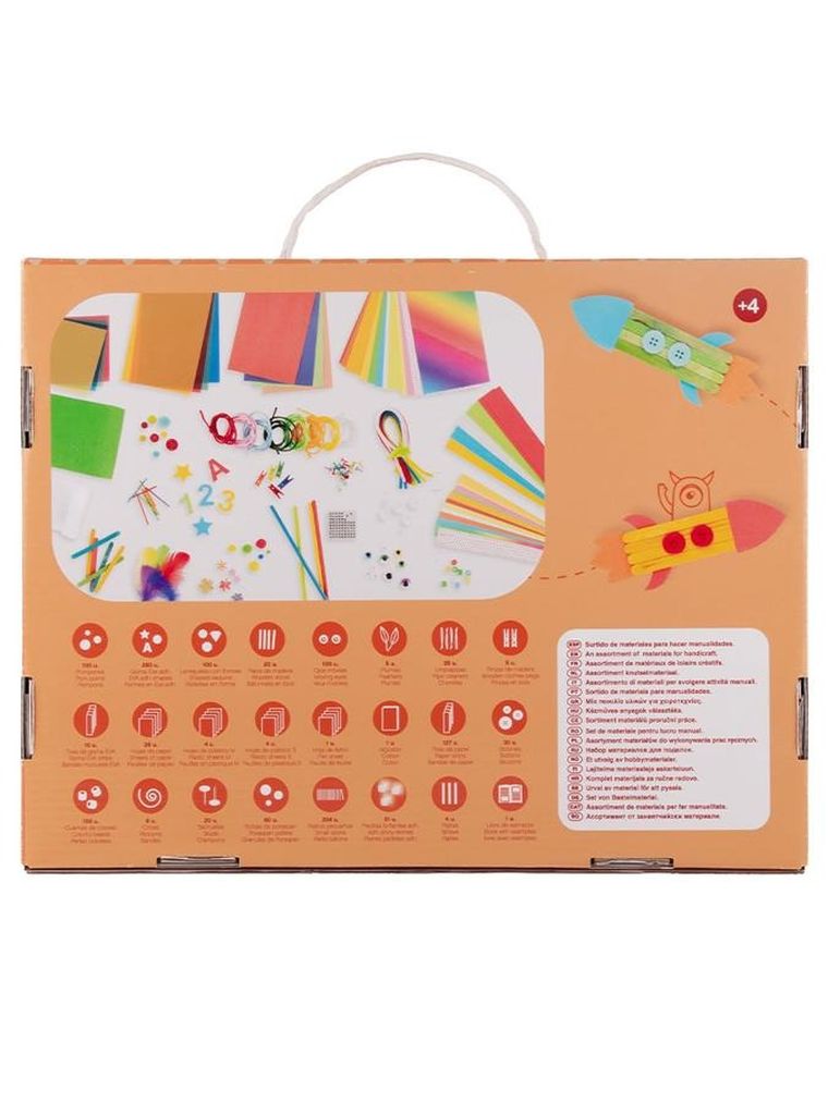 Apli Kids, Mega crafty box, zestaw artystyczny