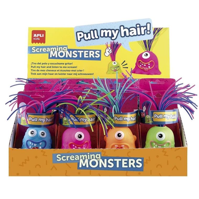 Apli Kids, Potwór z dźwiękiem, zabawka sensoryczna, 1 szt.