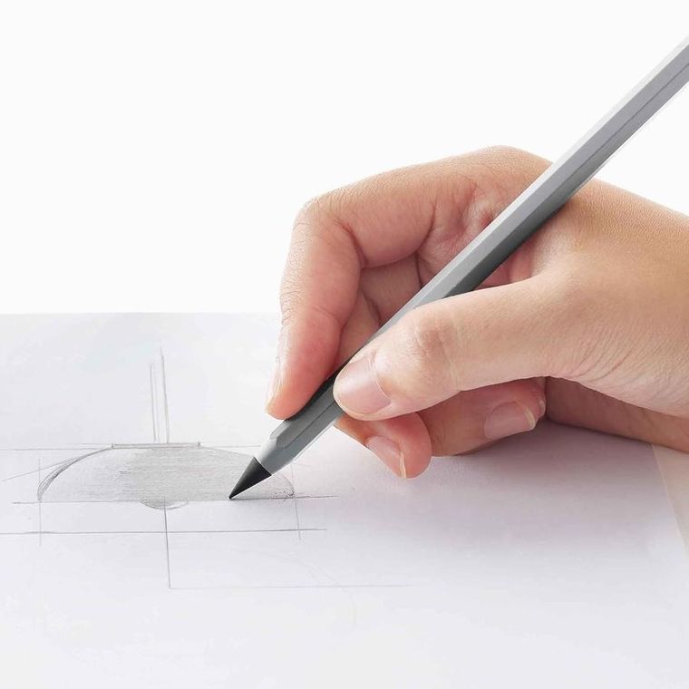 Apli Kids, wieczny ołówek HB, grey