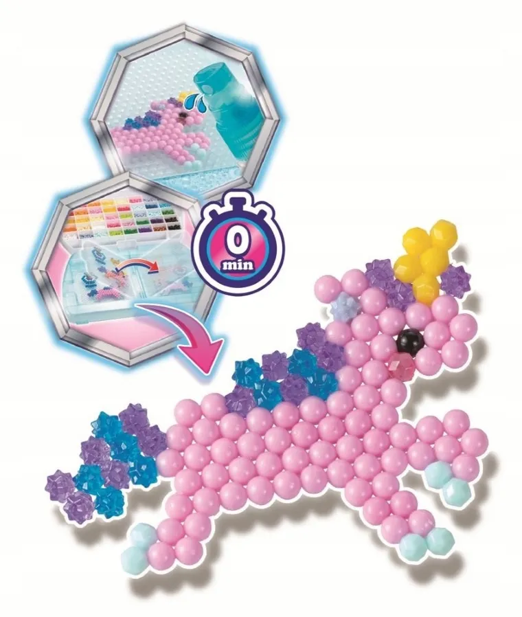 Aquabeads, koraliki wodne, zestaw startowy z walizeczką, 31914