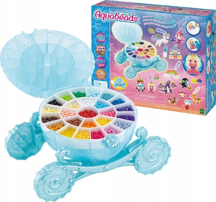 Aquabeads, Podróż do świata baśni, koraliki wodne, zestaw startowy, 35073