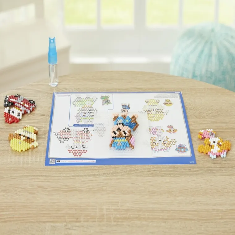 Aquabeads, Psi Patrol, koraliki wodne, zestaw startowy, 600 elementów, 35125