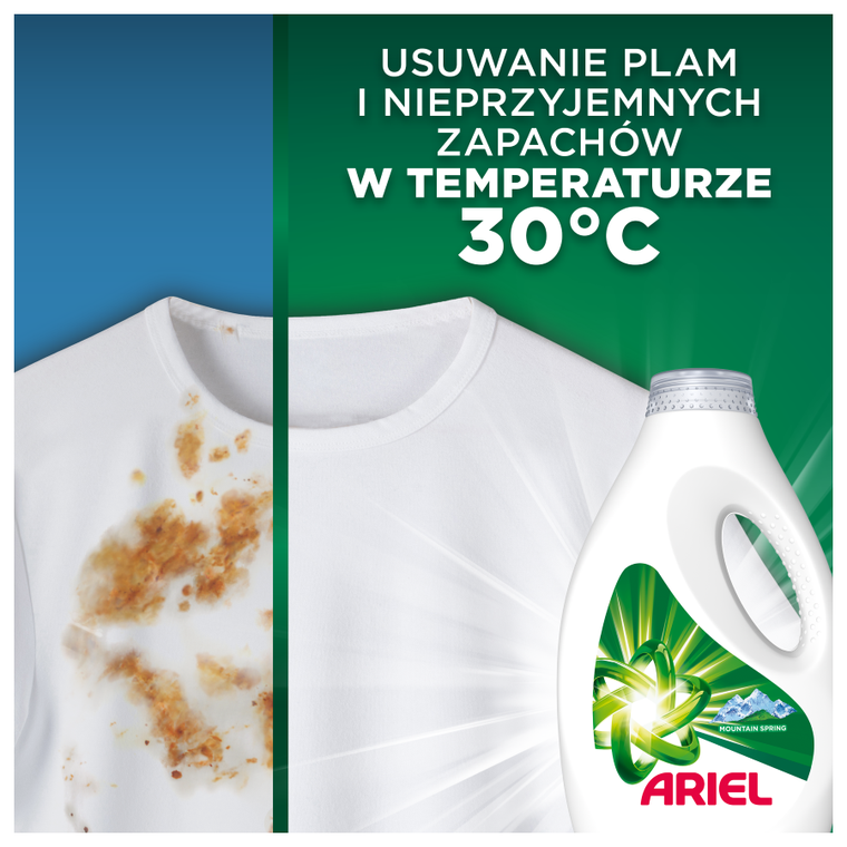 Ariel, płyn do prania, 40 prań, Mountain Spring