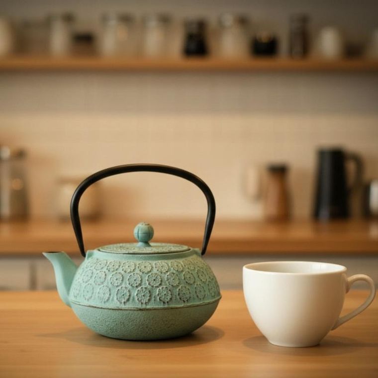 Aromelio, Kumo, czajnik żeliwny z zaparzaczem, 1000 ml