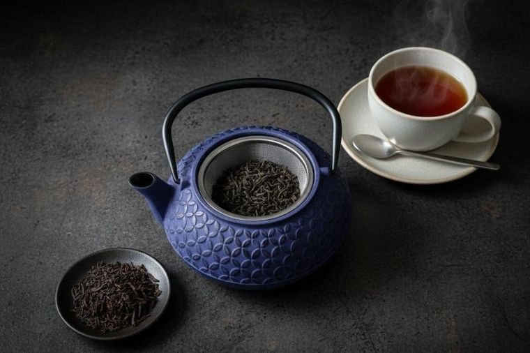 Aromelio, Sabi, czajnik żeliwny z zaparzaczem, 1000 ml