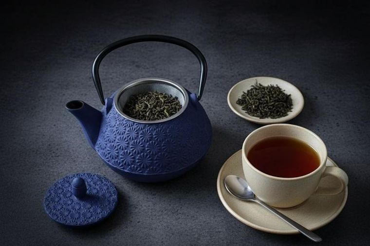 Aromelio, Taki, czajnik żeliwny z zaparzaczem, 1000 ml