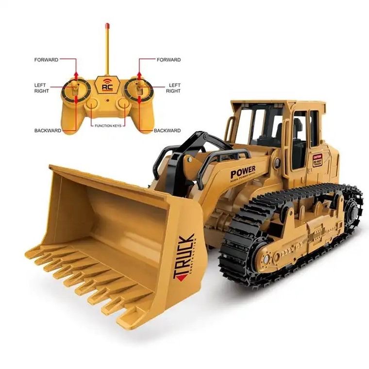 Artyk, buldożer, pojazd budowlany zdalnie sterowany