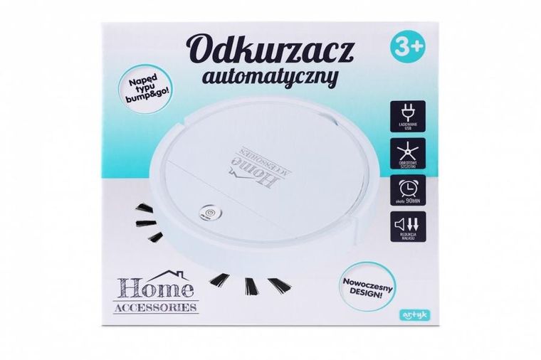 Artyk, Home, robot sprzątający, zabawka interaktywna