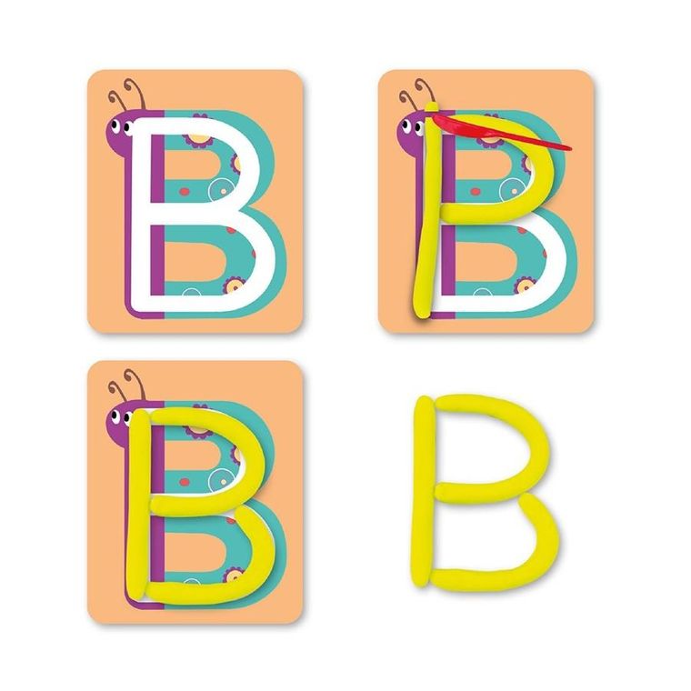 Askato, plastusiowe zabawy, literki