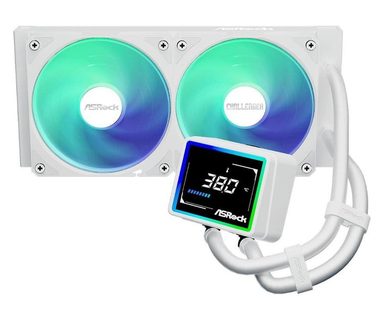 ASRock, chłodzenie, Challenger White 240 Digital