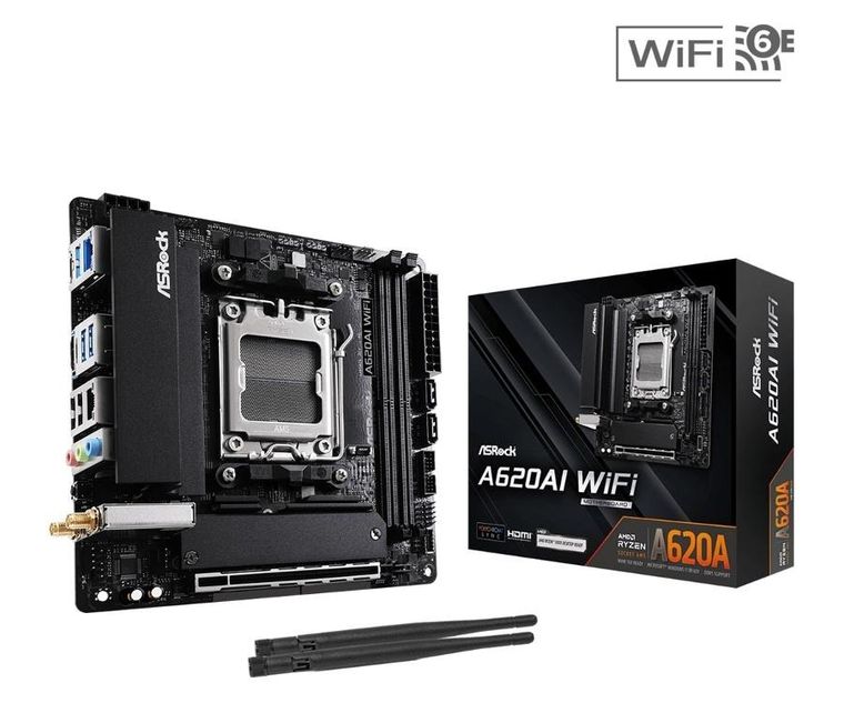 Asrock, płyta główna, A620AI WIFI