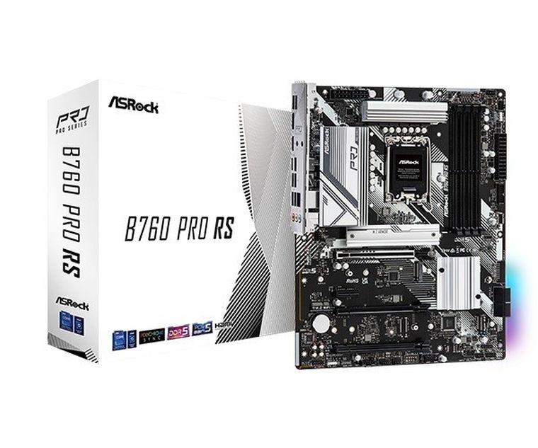 ASRock, płyta główna, B760 Pro RS s1700 4DDR5 DP/HDMI/eDP M.2 ATX