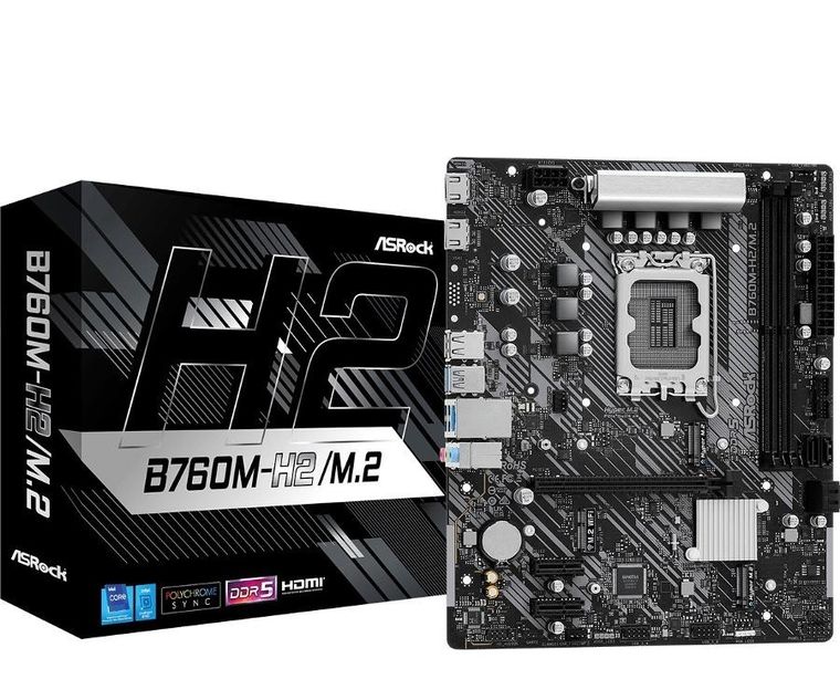 ASRock, płyta główna, B760M-H2/M.2 s1700 2DDR5 DP/HDMI mATX