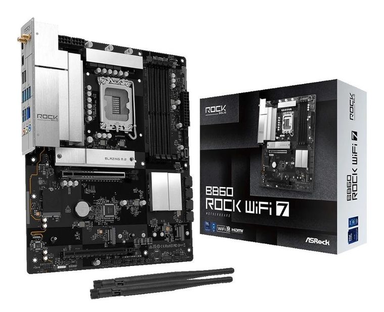 ASRock, płyta główna, B860 ROCK WIFI 7 s1851 4DDR5 ATX