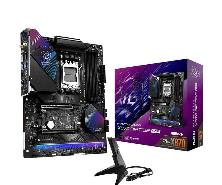 ASRock, płyta główna, X870 RIPTIDE WIFI 4DDR5 M.2 ATX