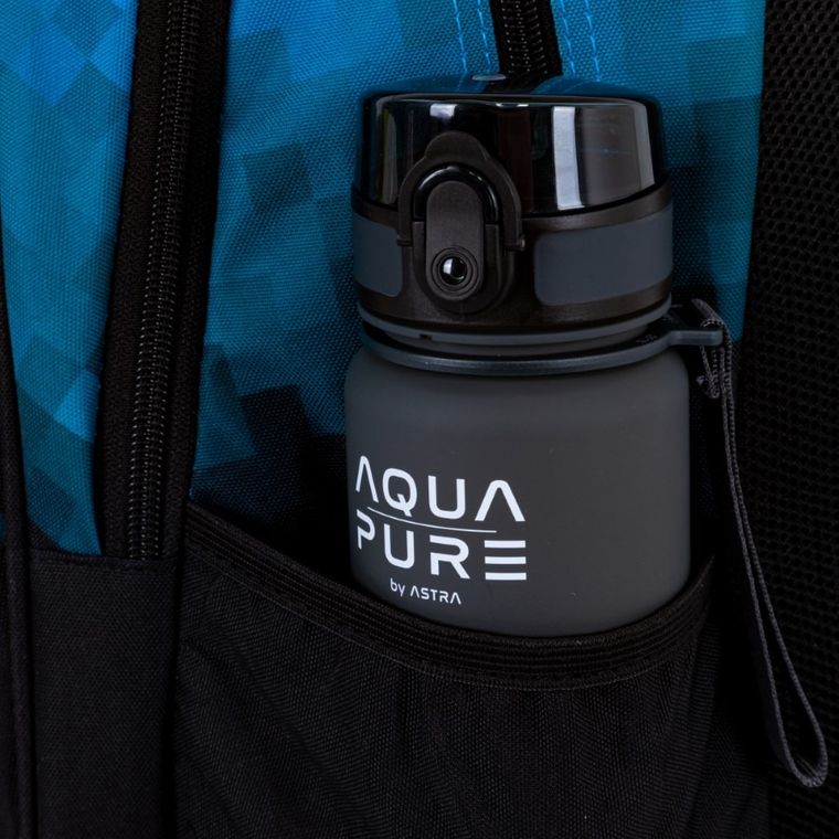 Astrabag, plecak szkolny, 3-komorowy, Blue Pixel