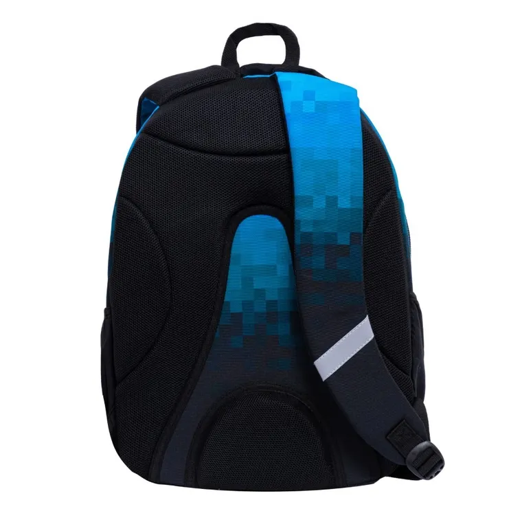 Astrabag, plecak szkolny, 3-komorowy, Blue Pixel