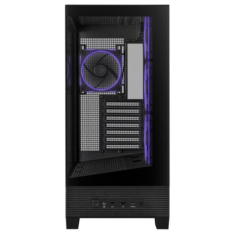 Asus, obudowa komputerowa, A31 PLUS TG ARGB BLACK