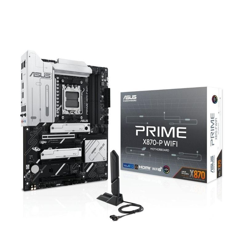 Asus, płyta główna, PRIME X870-P WIFI AM5 4 DDR5 HDMI/USB-C