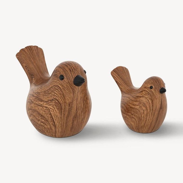 Atmosphera, ceramiczne ptaki dekoracyjne, 2 szt.