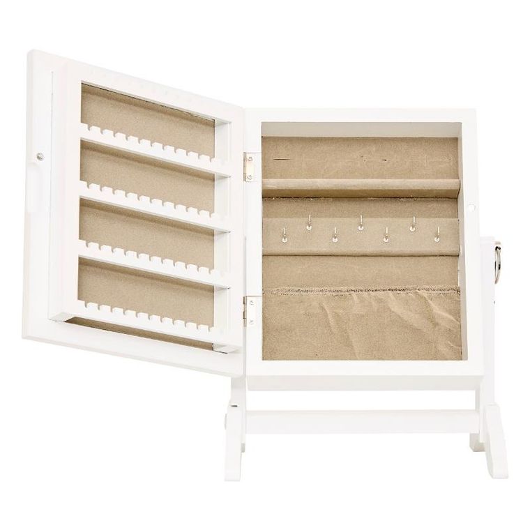 Atmosphera, Cheri, lusterko kosmetyczne ze schowkiem na biżuterię, 29-22-15 cm