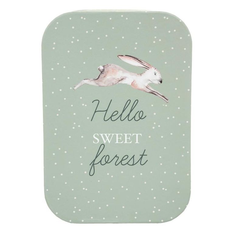 Atmosphera for kids, pudełka ozdobne z pokrywą, Leśni Przyjaciele, 3 szt.