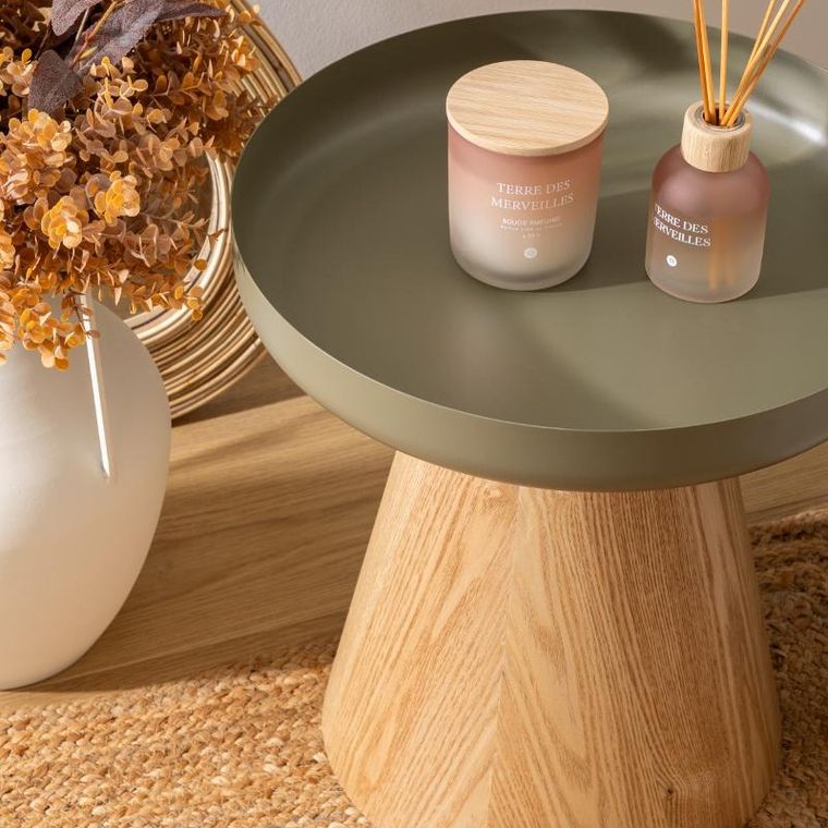 Atmosphera, Hercyna, stolik kawowy na jednej nodze, 40 cm