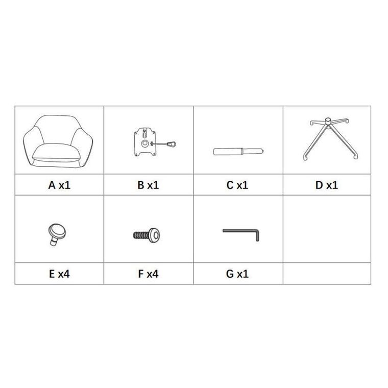 Atmosphera, krzesło biurowe na kółkach, Sipca