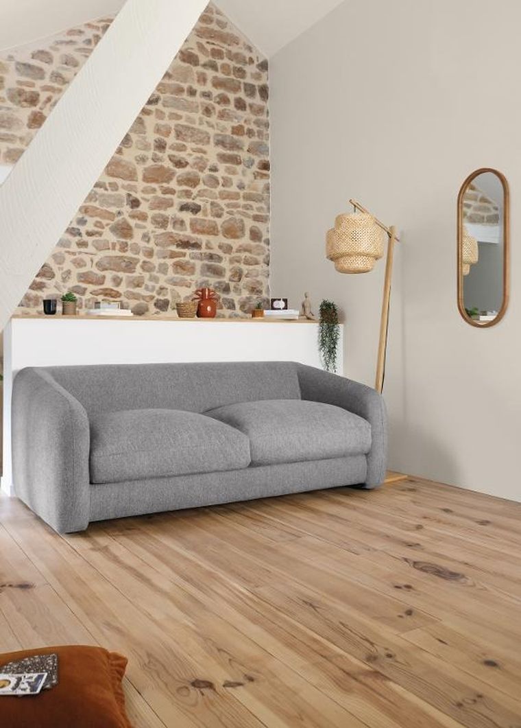 Atmosphera, Liby, lampa podłogowa, bambus, 171 cm