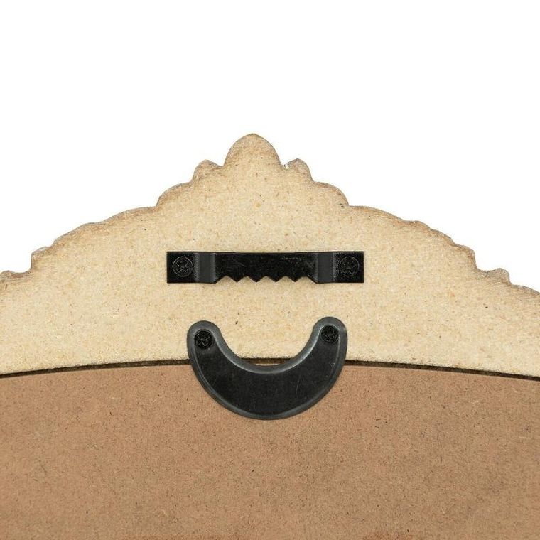 Atmosphera, lustro w złotej, zdobionej ramie, Victoria, w ludwikowskim stylu, 51-41 cm