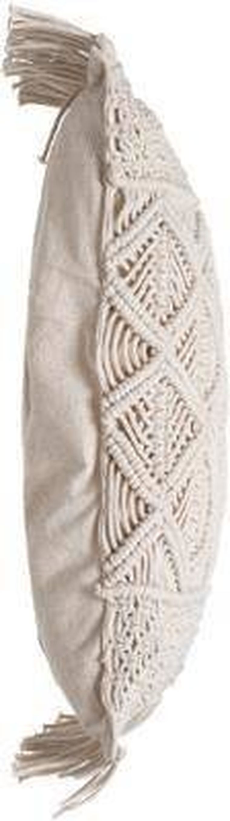 Atmosphera, poduszka dekoracyjna z frędzlami, Macrame, 30-50 cm