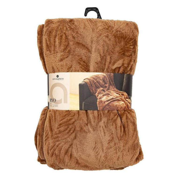 Atmosphera, Ryo, koc we wzór liści, 180-230 cm