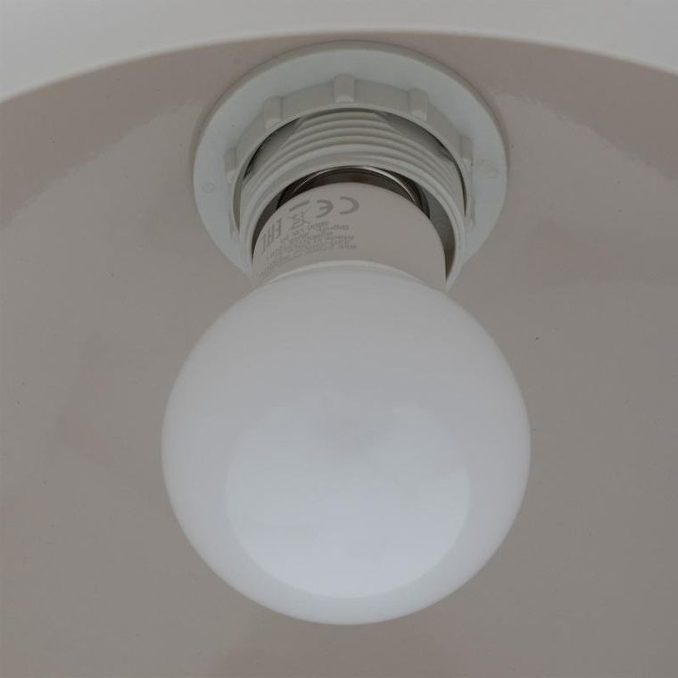 Atmosphera, Savio, lampa sufitowa z metalowym kloszem, 27 cm