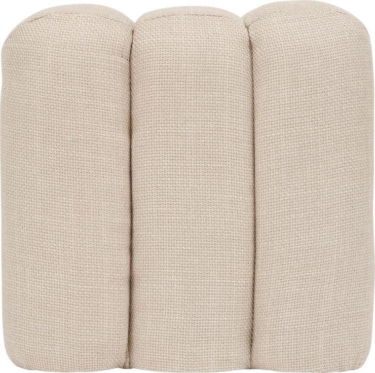 Atmosphera, Sisco, stołek łuk tapicerowany, 43-42-44 cm