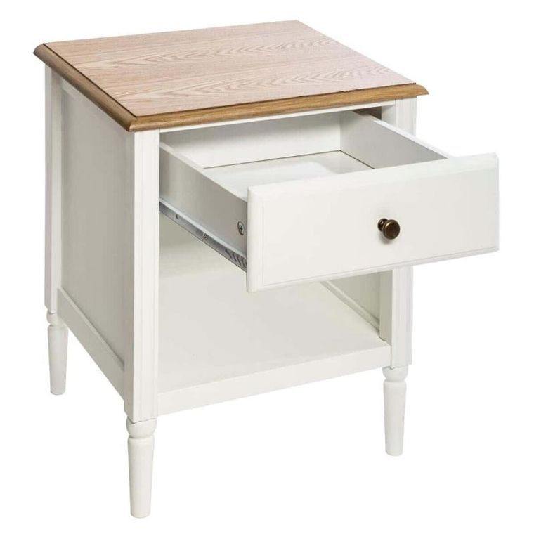 Atmosphera, stolik nocny z szufladą, Solen, wys. 61 cm